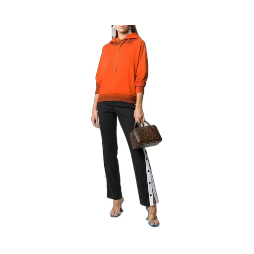 Side Button Casual Pants
