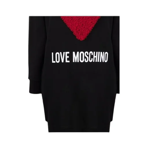 Tulle Heart Sweatshirt Dress