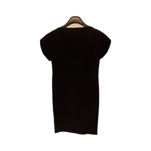 Contrast-Color Stitching Dress