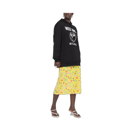Logo Printed Hooded Sweater