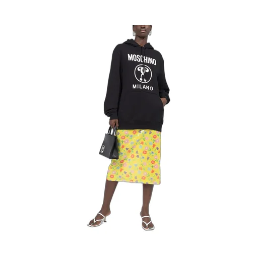 Logo Printed Hooded Sweater