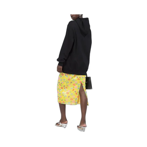 Logo Printed Hooded Sweater