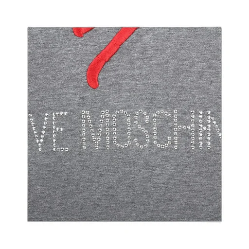 Letter Printed Round Neck Sweater