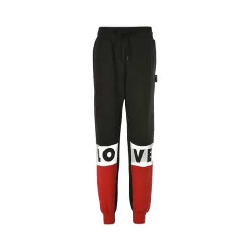Splicing Logo Sweatpants