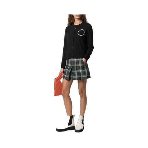 Logo Embroidered Cardigan