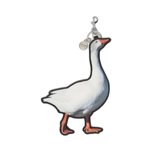 Goose Pattern Keychain