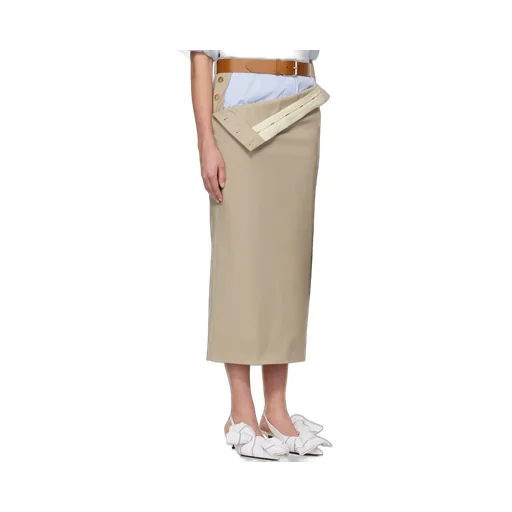 Tailored Twist Skirt