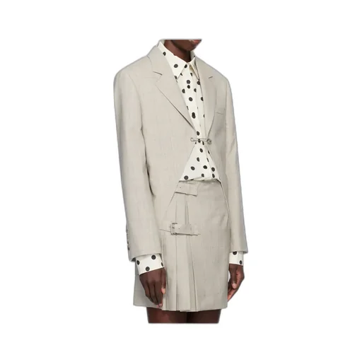 Wool Check Blazer