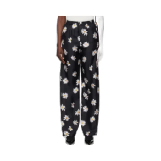 Elastic Waist Casual Pants