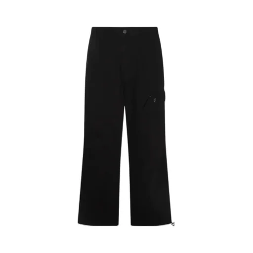 Moschino Tapered-Leg Drawstring Ankles Cargo Trousers