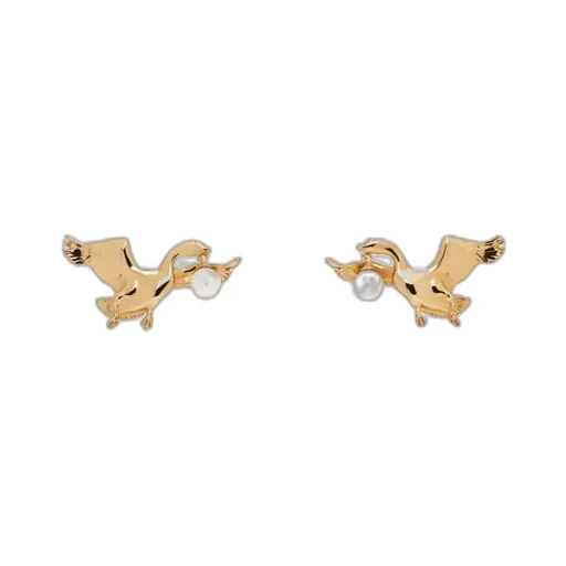 Archive Goose Earrings