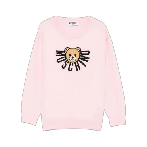 Teddy Logo Cotton-Wool Sweater