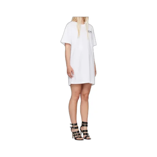 Printed Logo Mini Dress