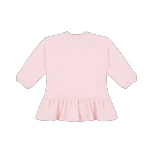 Ruffled-Hem Dress