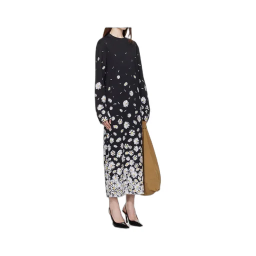 Interlock Daisy Degrade Dress