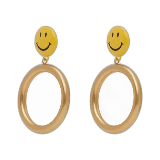 Smiley Drop Earrings