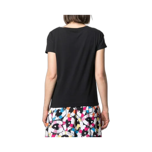 Heart-Shaped Printed T-Shirt