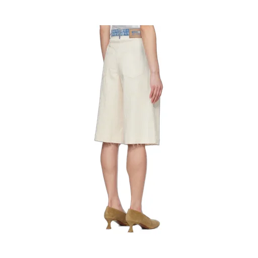 Belt Loop Denim Shorts