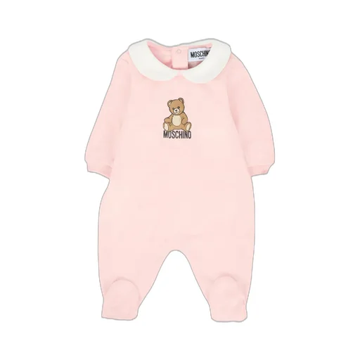 Bear-Motif Babygrow Set