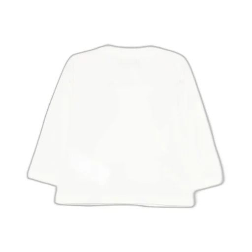 Teddy Print Long Sleeve Top