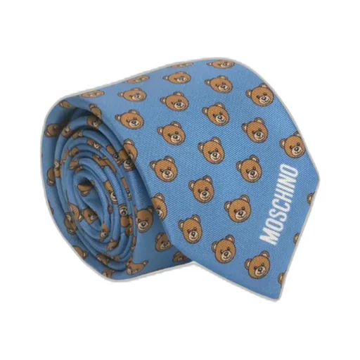 Logo Print Tie