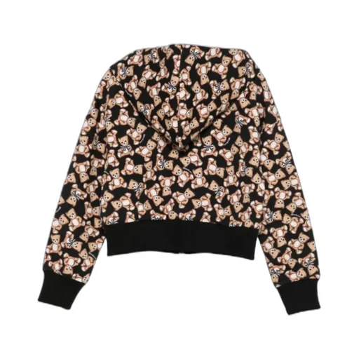 All-Over Printed Zipped Hoodie