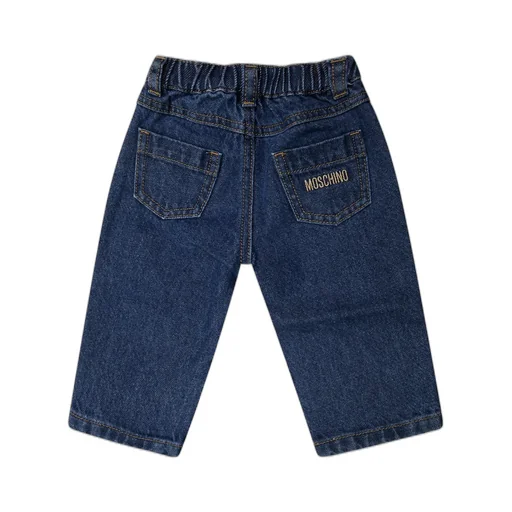 Teddy Embroidered Denim Jeans