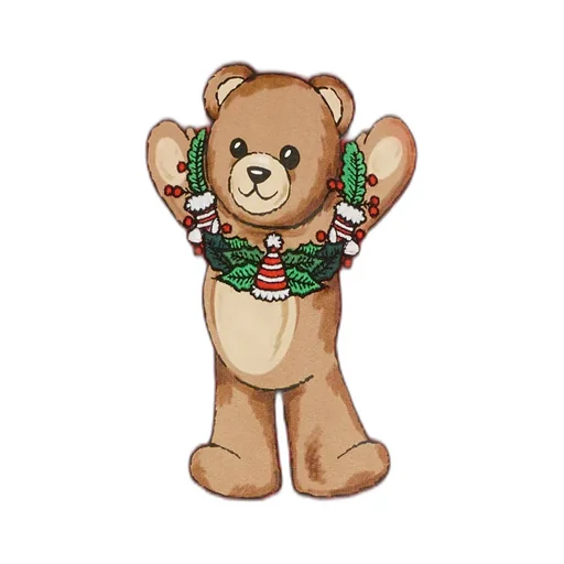Bear-Motif Sweatshirt