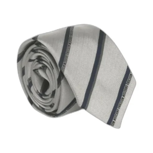 Striped Print Tie