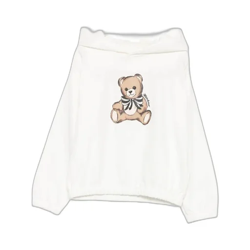Teddy Print Hoodie