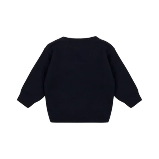 Teddy Bear Intarsia Crewneck Jumper