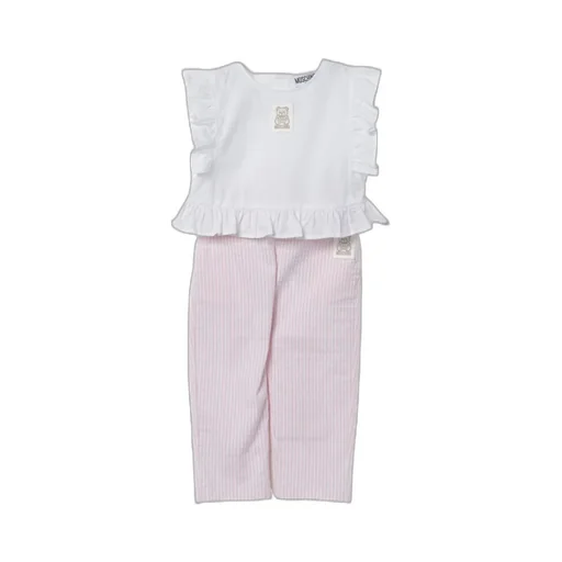 Logo-Patch Trouser Set