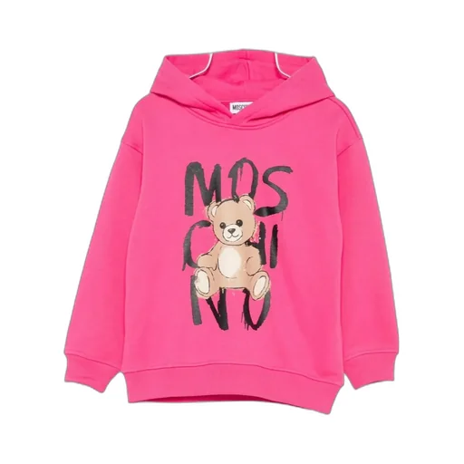 Teddy Print Hoodie