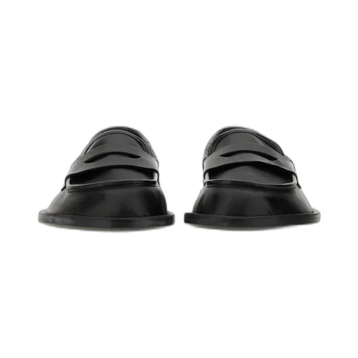 Round-Toe Slip-On Loafers