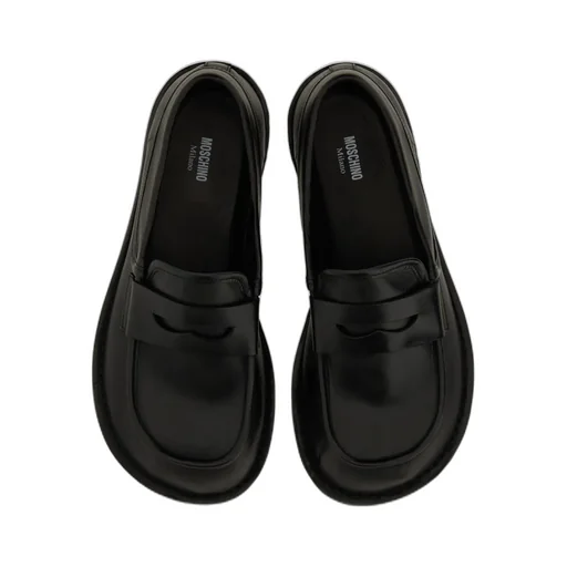 Round-Toe Slip-On Loafers