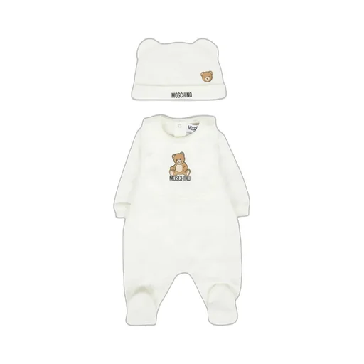 Teddy Bear Print Babygrow Set