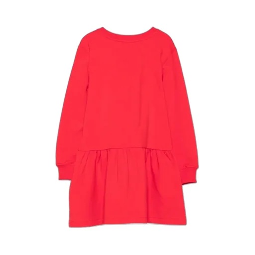 Teddy Printed Long-Sleeved Dress