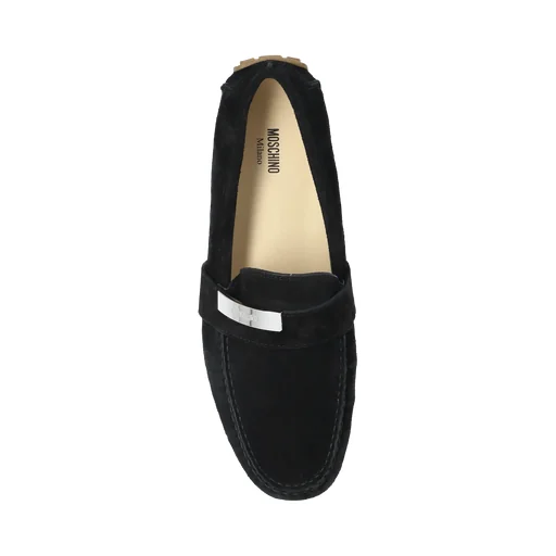 Logo Engraved Loafers