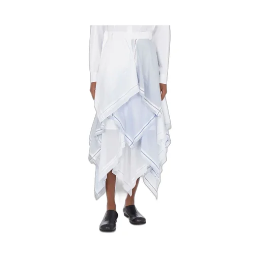 Asymmetric Maxi Skirt