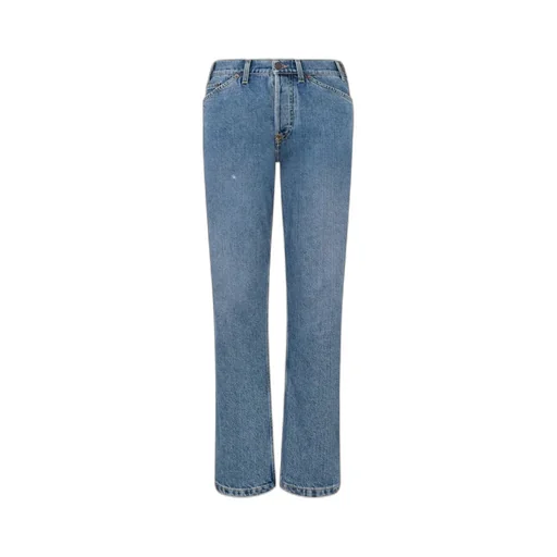 Belt Loop Denim Trousers
