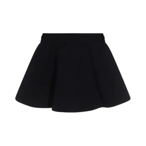 Drawstring Flared Skirt