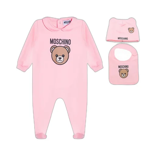 Bear-Logo Babygrow Gift Set