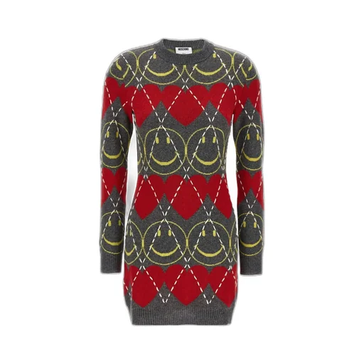 Crew Neck Knitted Dress