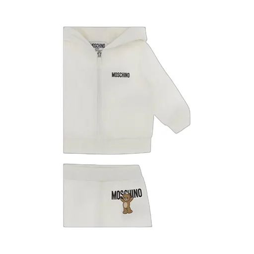 Teddy Print Tracksuit Set