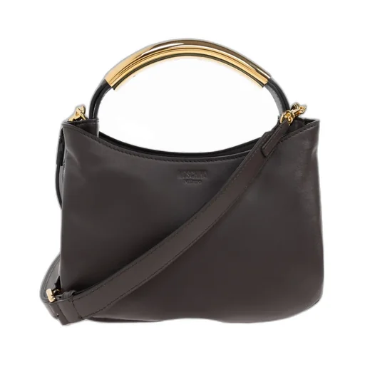 Logo Detailed Top Handle Bag