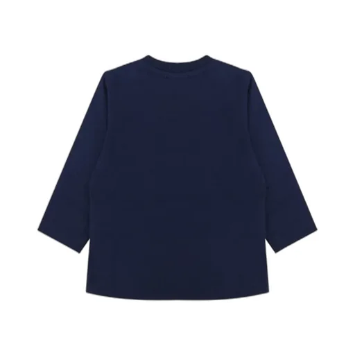 Bear-Print Long-Sleeve T-Shirt