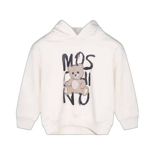 Logo Printed Long-Sleeved Hoodie