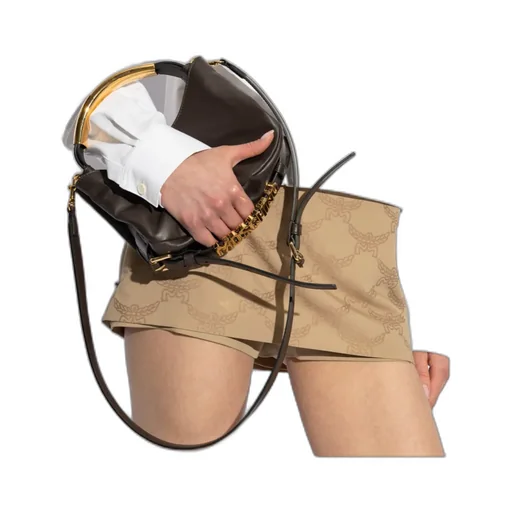 Logo Detailed Top Handle Bag