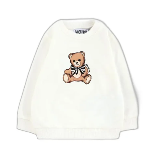 Teddy Bear Print Sweatshirt