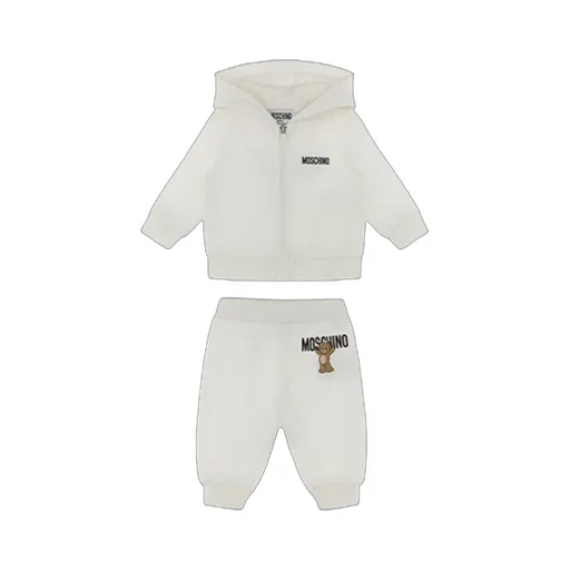 Teddy Print Tracksuit Set